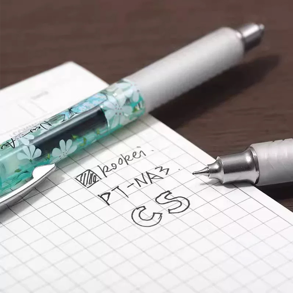 쿠케이 리미티드 젤 펜 CS 더블 비드 저중심 투명 펜 - Pentel Pen Energel 리뷰 및 가격