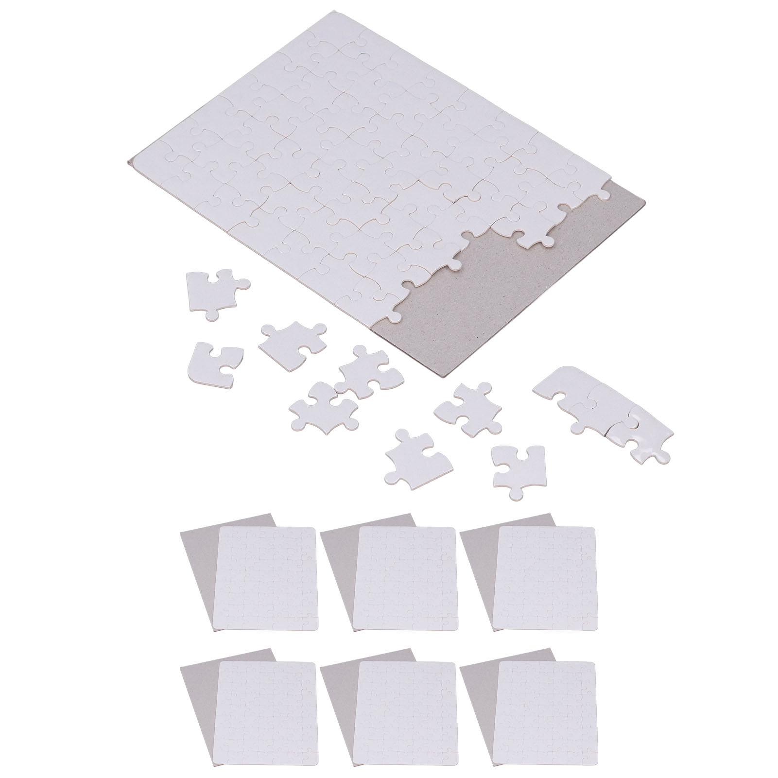 6세트 블랭크 퍼즐 13x18cm 화이트 조립식 DIY - Puzzle Blank White 리뷰 및 가격