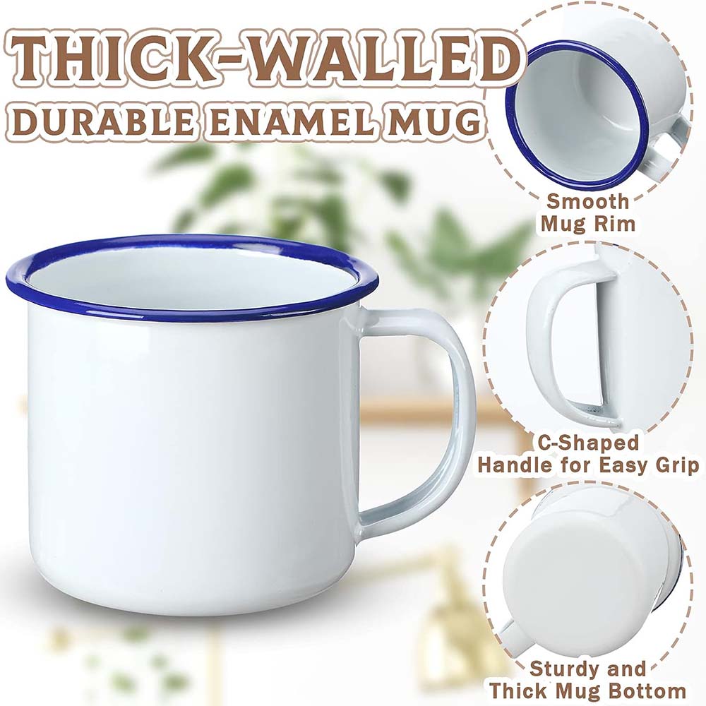 미니 에나멜 캠핑 커피 머그잔 4Oz 금속 작은 클래식 - Sublimation Mug White 리뷰 및 가격